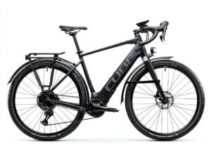 0_0 (6) Cube Nuroad Pro Gravel Bike – Shimano GRX 2x10, Aluminium-Rahmen, Schwalbe G-One (Metal/Black)