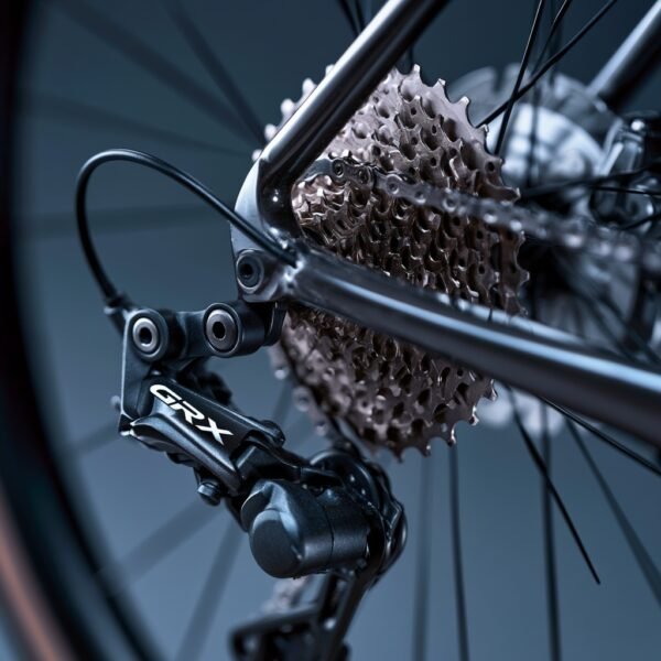 Cube Nuroad Pro Gravel Bike – Shimano GRX 2x10, Aluminium-Rahmen, Schwalbe G-One (Metal/Black)