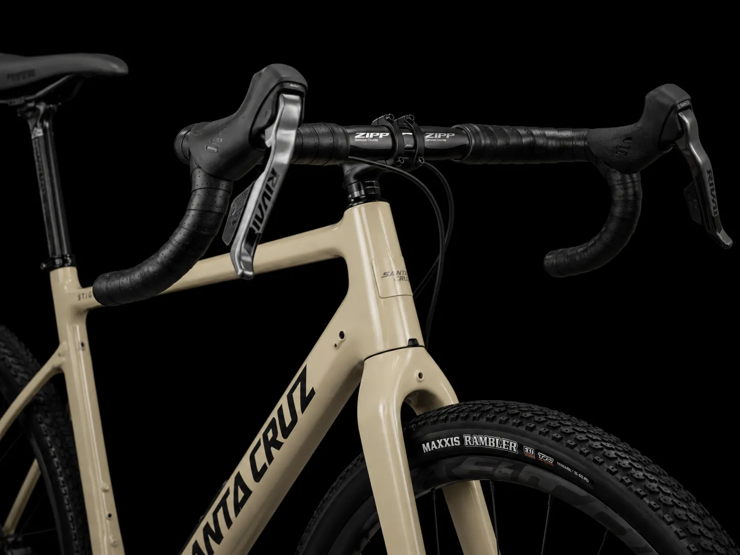 Santa Cruz Stigmata Rival AXS – Carbon CC Gravel Bike mit SRAM GX Eagle AXS T-Type (1x12), Easton EC70 Carbon-Sattelstütze & Maxxis Rambler 45c – Image 4