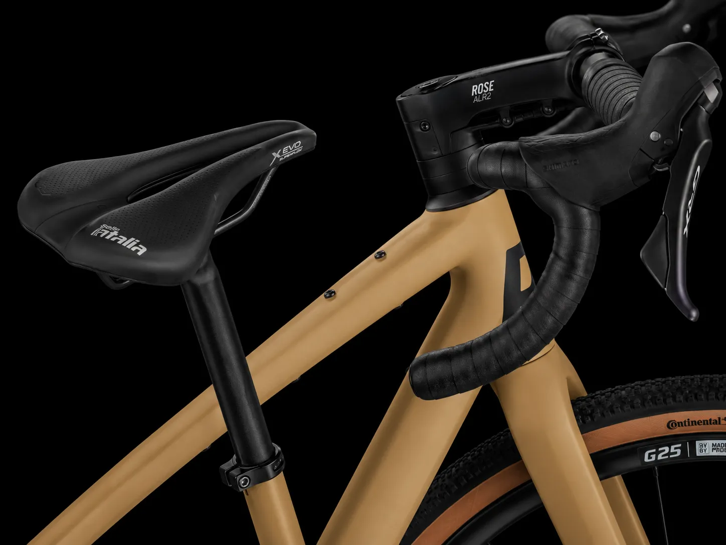 Rose Backroad AL GRX 400 – Aluminium Gravel Bike mit Shimano GRX 2x10, Rose G25 28" Laufrädern & Continental Terra Adventure 45c Reifen – Image 4