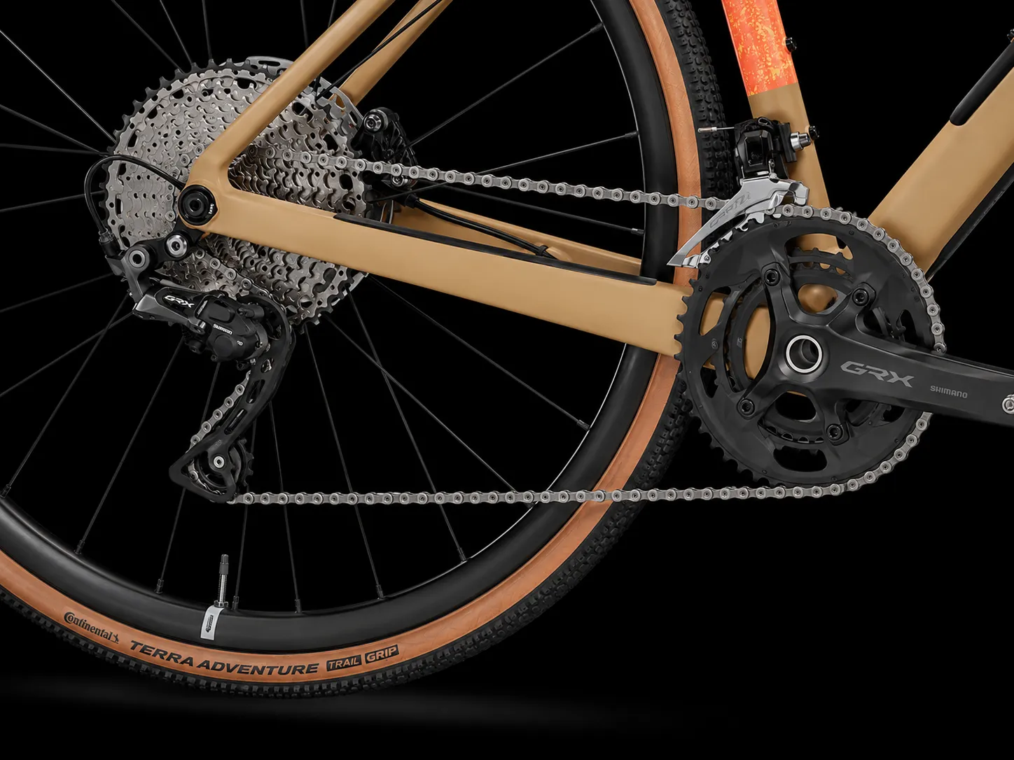 Rose Backroad AL GRX 400 – Aluminium Gravel Bike mit Shimano GRX 2x10, Rose G25 28" Laufrädern & Continental Terra Adventure 45c Reifen – Image 3