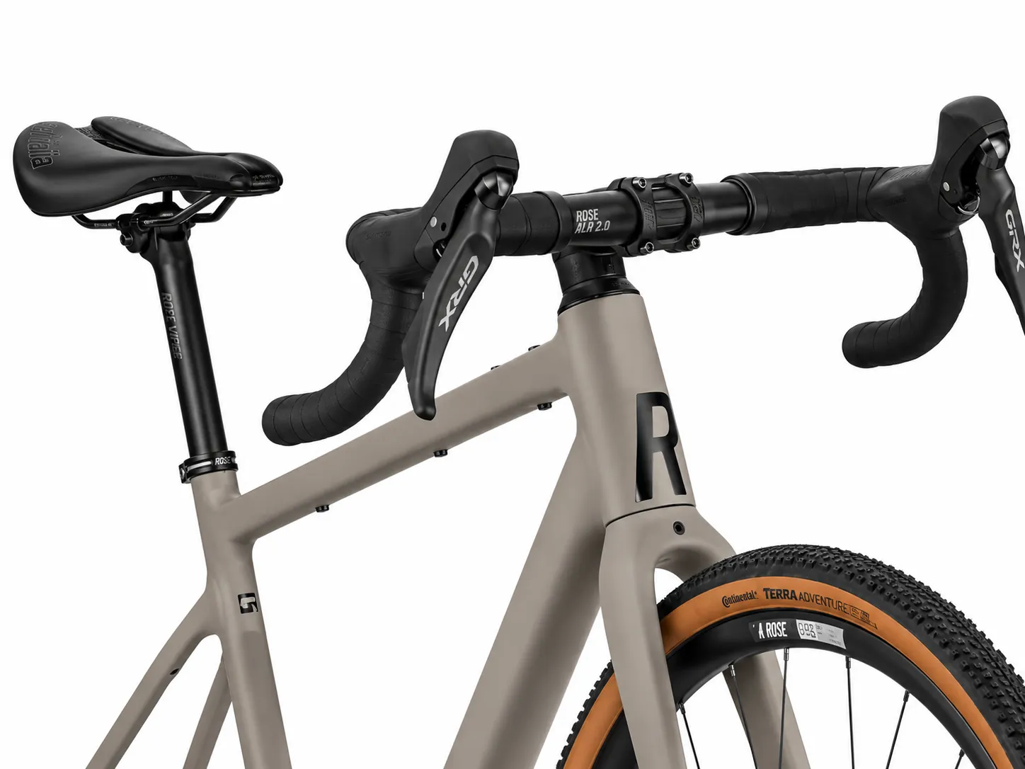 Rose Backroad AL GRX 610 – Aluminium Gravel Bike mit Shimano GRX 1x12 (10-51T), Rose G25 28" Laufrädern & Continental Terra Adventure 45c – Image 4