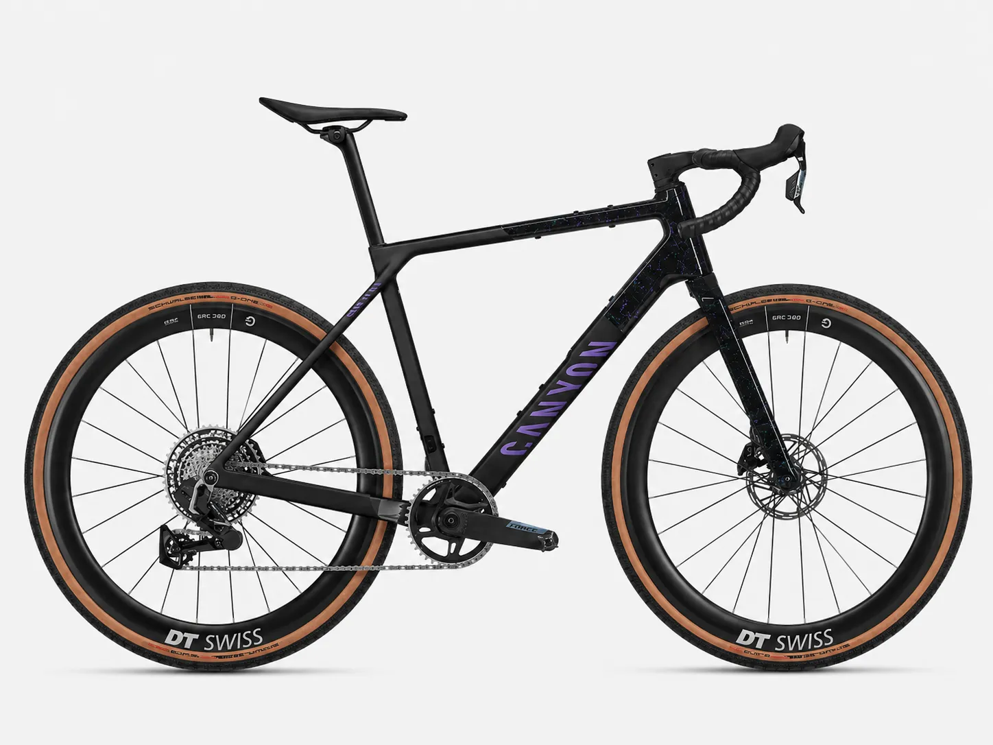 Canyon Grail CF SLX 8 AXS – High-End Carbon Gravel Race Bike mit SRAM Force AXS, Powermeter & DT Swiss Carbon-Laufrädern
