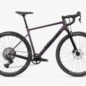 Santa Cruz Stigmata Rival AXS Rudy – Carbon CC Gravel Bike mit RockShox Rudy Base XPLR Federgabel (40 mm), SRAM GX Eagle AXS T-Type & Easton EC70 Carbon-Sattelstütze