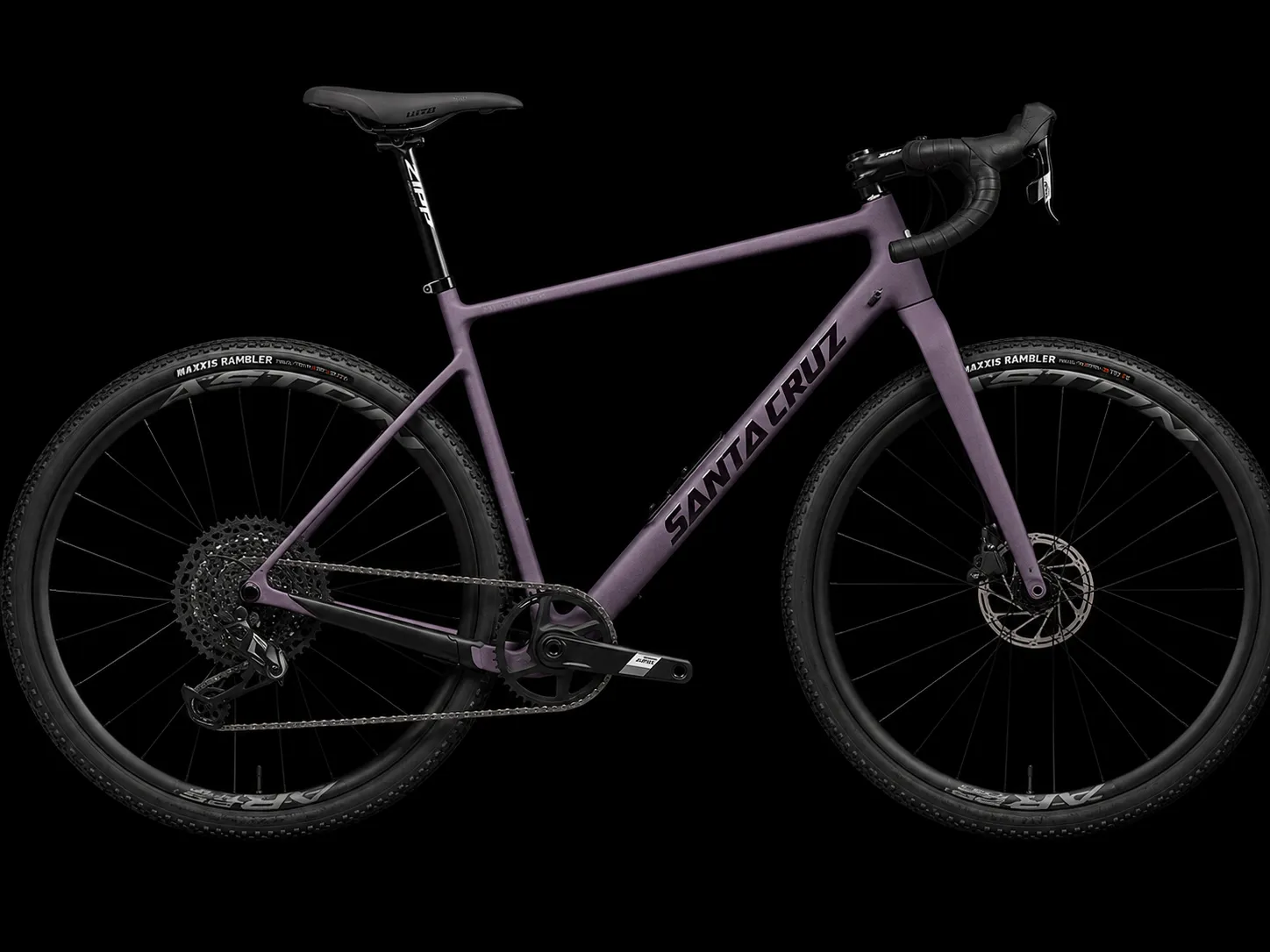 Santa Cruz Stigmata Apex – Carbon CC Gravel Bike mit SRAM Apex Eagle (1x12), RaceFace AR Offset 25 Laufrädern & Maxxis Rambler 45c