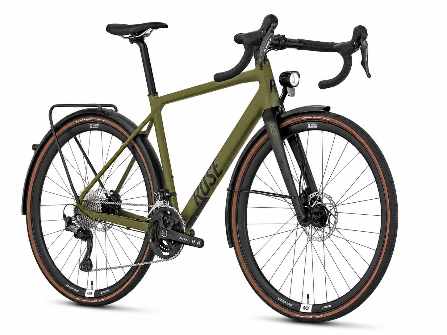 Rose Backroad AL EQ – Fully Equipped Aluminium Gravel Bike mit Shimano GRX 2x11, B+M Lichtanlage mit Nabendynamo & Gepäckträger – Image 2