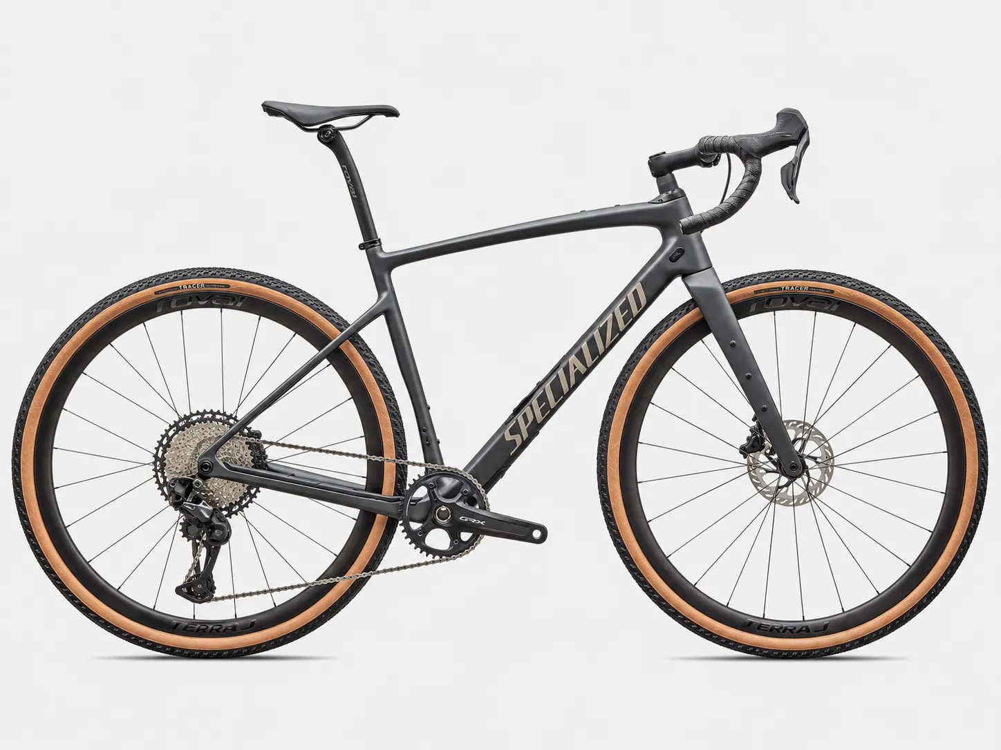 Specialized Diverge 4 Expert – Carbon Gravel Bike mit Future Shock 3.2, SWAT 4.0, Roval Terra C & Shimano GRX Di2 1x12