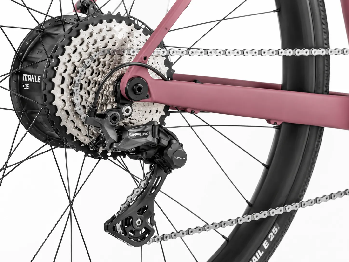 Rose Backroad AL Plus GRX RX810 1x11 – E-Gravel Bike mit Aluminiumrahmen, Mahle X35 Motor & Shimano GRX 1x11 – Image 3