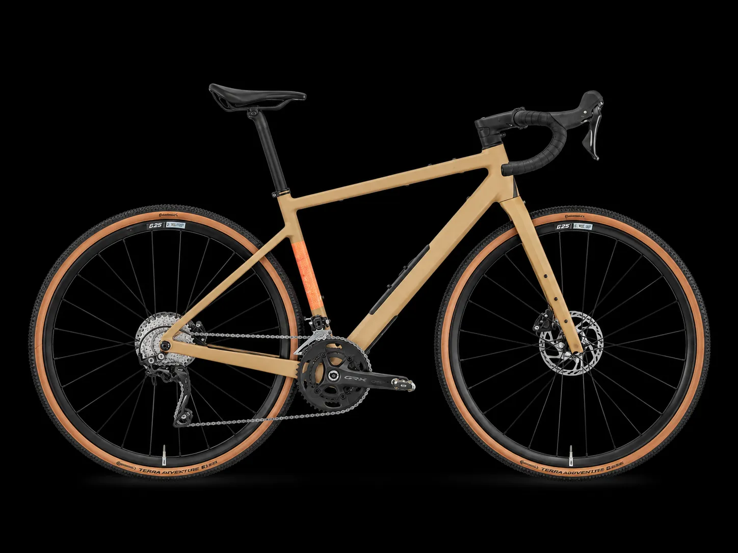 Rose Backroad AL GRX 400 – Aluminium Gravel Bike mit Shimano GRX 2x10, Rose G25 28" Laufrädern & Continental Terra Adventure 45c Reifen