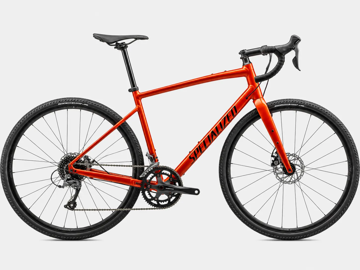 Specialized Diverge E5 – Gravel Bike mit Premium E5 Aluminiumrahmen, FACT Carbon-Gabel & Shimano Claris 2x8