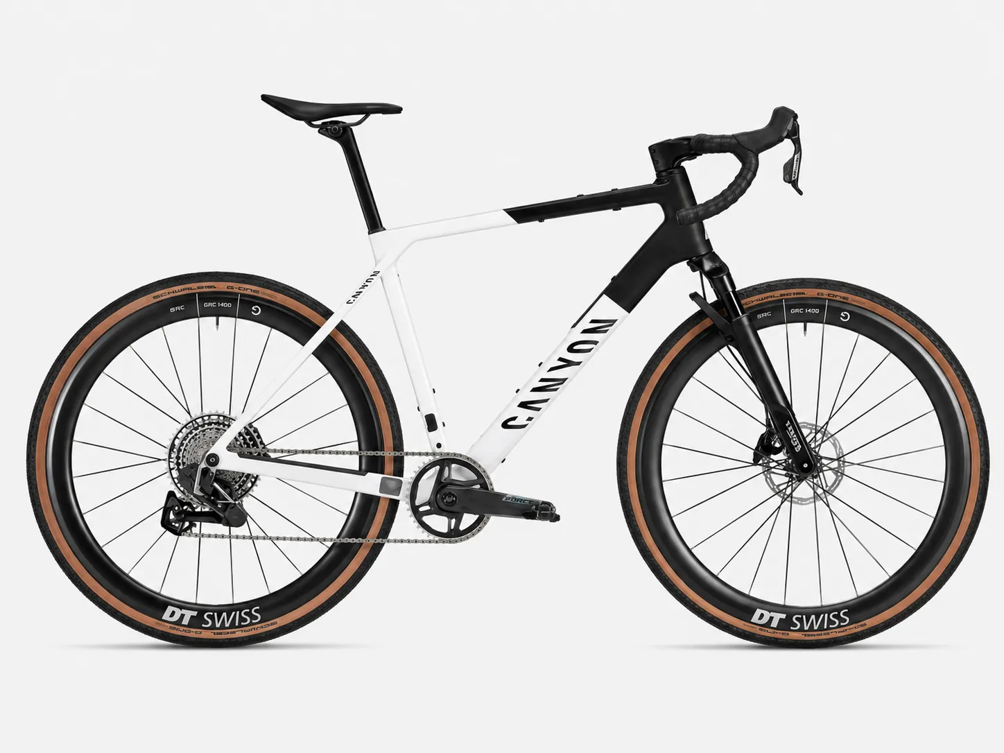 Canyon Grail CF SLX 8 w/ RIFT – Carbon Gravel Race Bike mit DT Swiss Federgabel, SRAM Force AXS & Powermeter