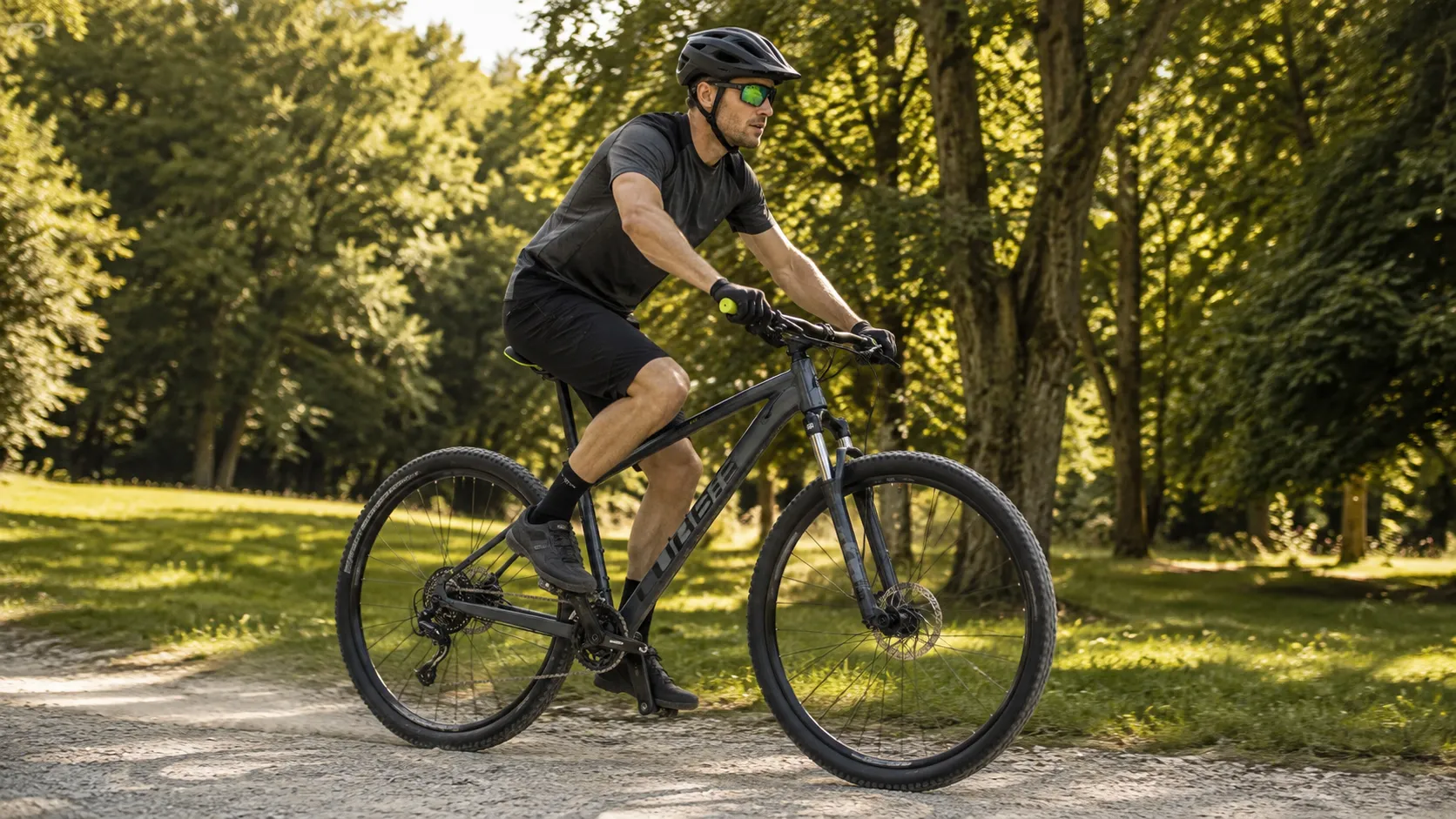 CUBE Aim Pro – Vielseitiges Aluminium Hardtail MTB mit SR Suntour XCT 100mm, Shimano 2x8 Schaltung & Hydraulischen Tektro Scheibenbremsen – Image 5