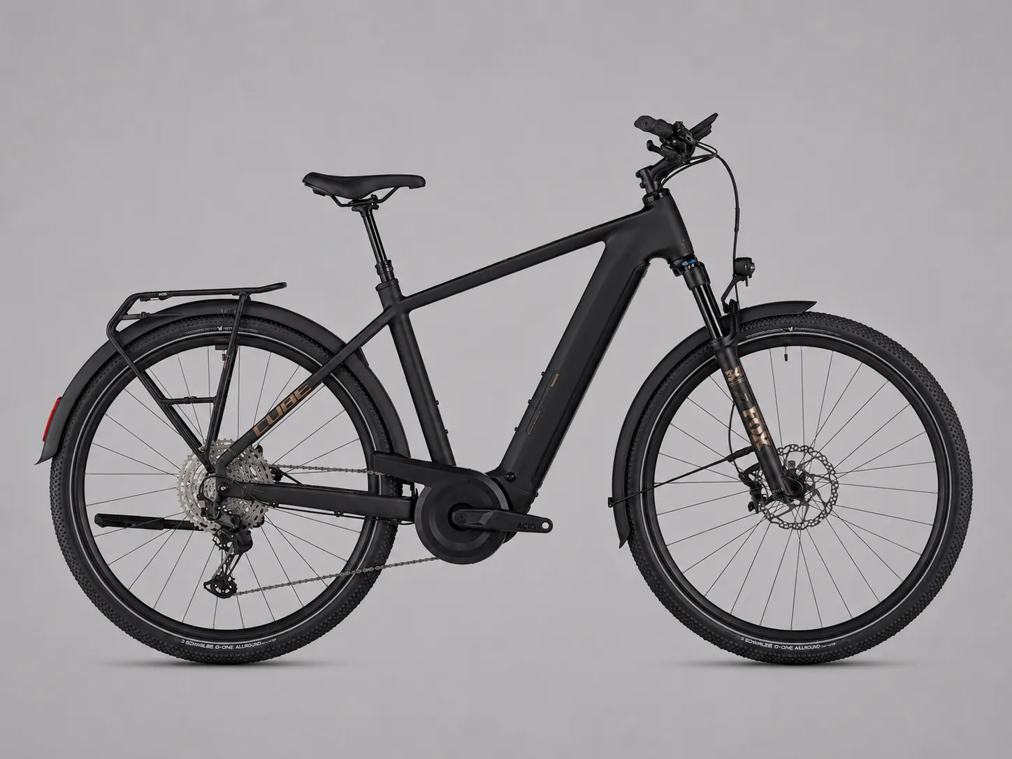 CUBE Nuride Hybrid SLX 800 – High-End E-Trekkingbike mit Fox 34 Air Gabel, Bosch CX (BDU38), 800Wh, Kiox 500, Shimano XT & Dropper Post