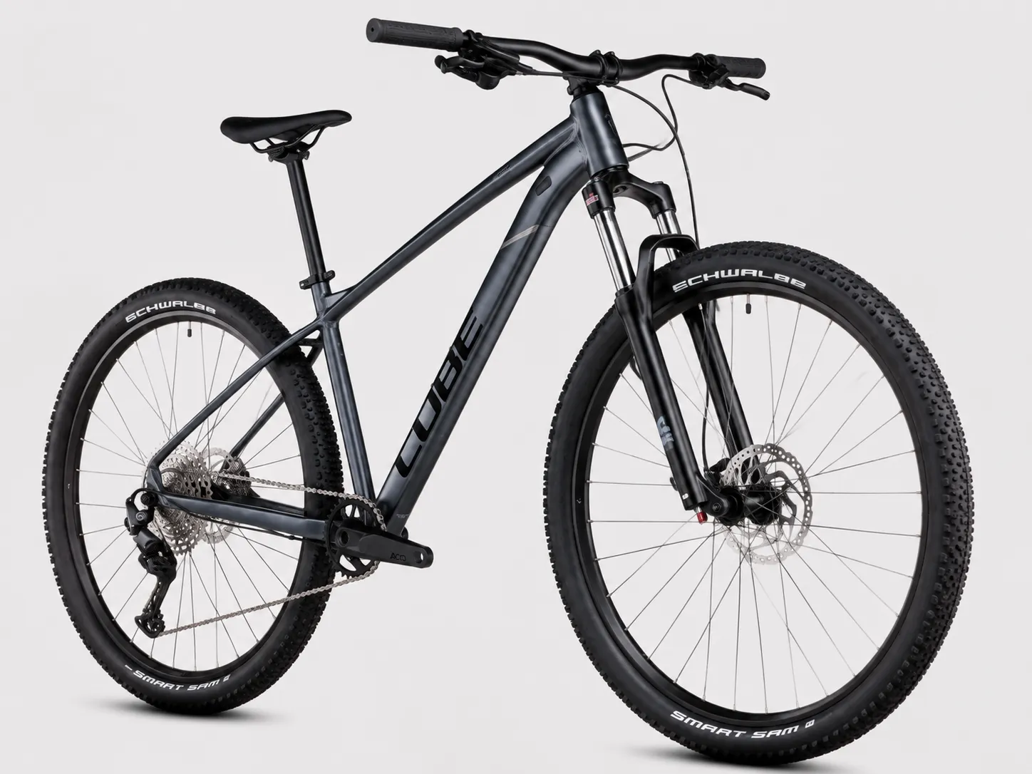 CUBE Attention Pro – Aluminium Hardtail MTB mit SR Suntour X1-32 AIR 100mm, Shimano Deore 12-Speed, ACID MTB Pro Kurbel & Shimano MT200 Bremsen – Image 2
