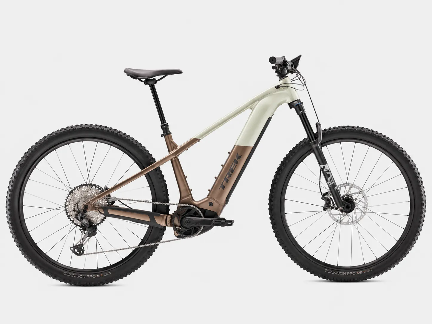 Trek Powerfly+ 8 Gen 5 (2026) – Premium Hardtail E-MTB mit Alpha Platinum Aluminium, Bosch Performance CX 800Wh, Kiox 300, Fox AWL Rail & Shimano XT/SLX 12s