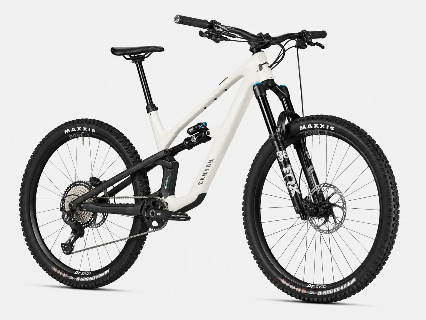 Canyon Spectral CF 8 – High-End Carbon All-Mountain Fully mit FOX 36 Performance Elite 150mm, FOX Float X Performance Elite Dämpfer, Shimano XT 12-Speed & DT Swiss M1900 Laufrädern – Image 2