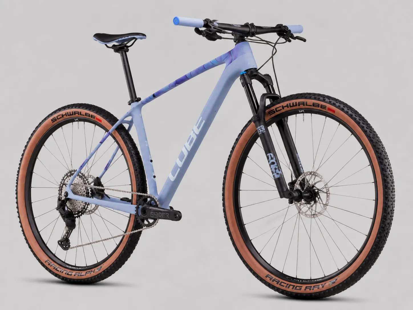 CUBE Reaction C:62 Race – Carbon Hardtail MTB mit Fox 32 SC Float Performance, Shimano XT / Praxis Girder Carbon 12-Speed, Newmen Beskar 30 & Shimano XT Bremsen – Image 2