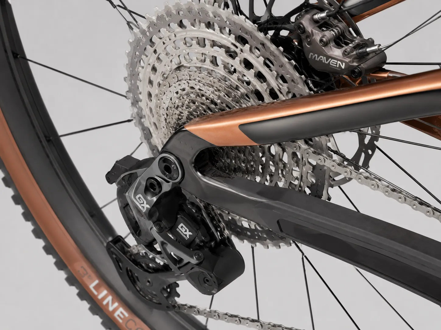 Trek Rail+ 9.8 GX AXS T-Type Gen 5 (2026) – Carbon E-Enduro mit OCLV Mountain Carbon, Bosch CX 800Wh, Fox Performance Elite 38 & SRAM GX Eagle AXS – Image 3