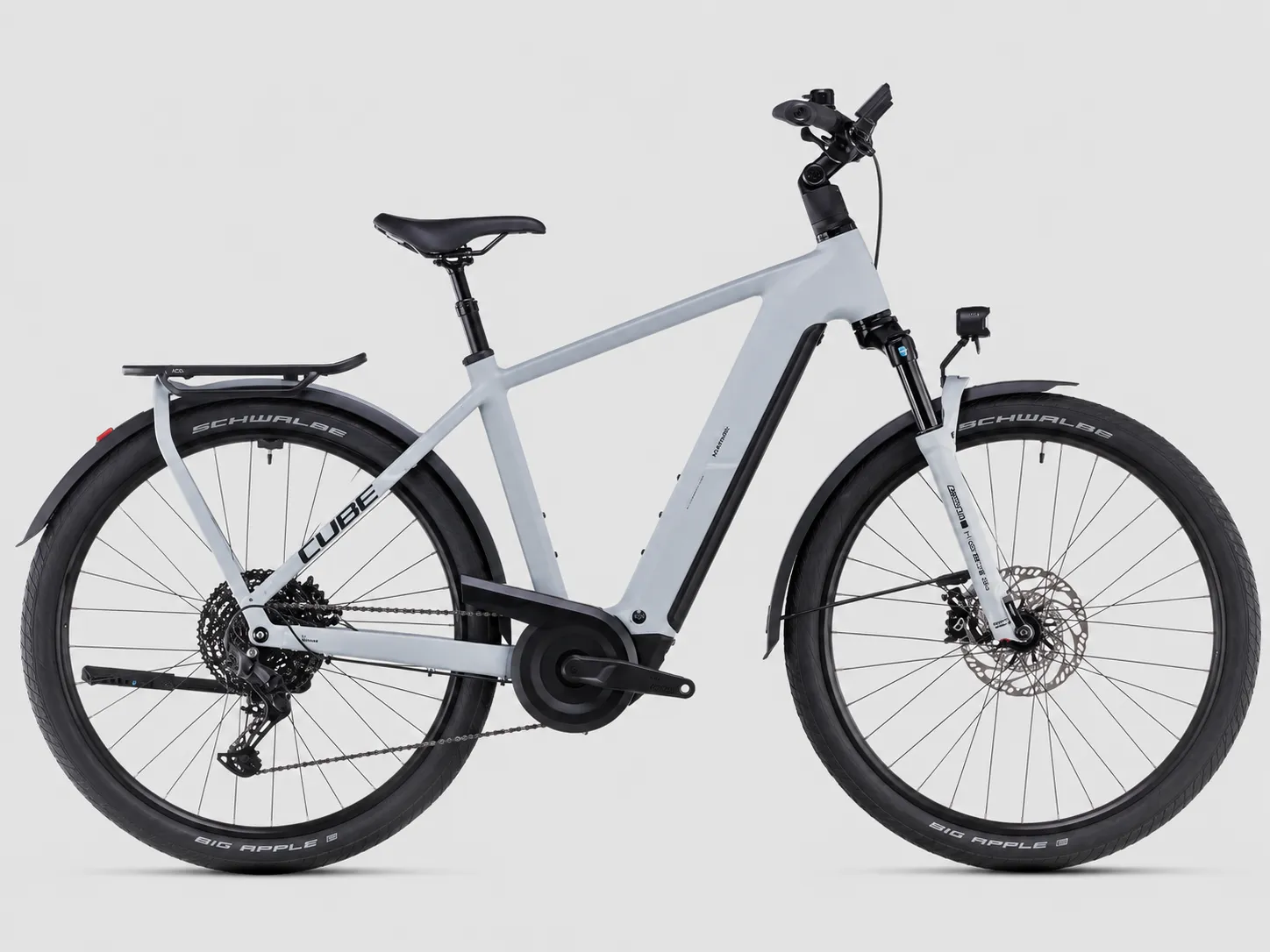 CUBE Kathmandu Hybrid EXC 800 – Premium E-Touring Bike mit Bosch CX (BDU38), PowerTube 800Wh, Magura MT C ABS & SR Suntour Mobie 35