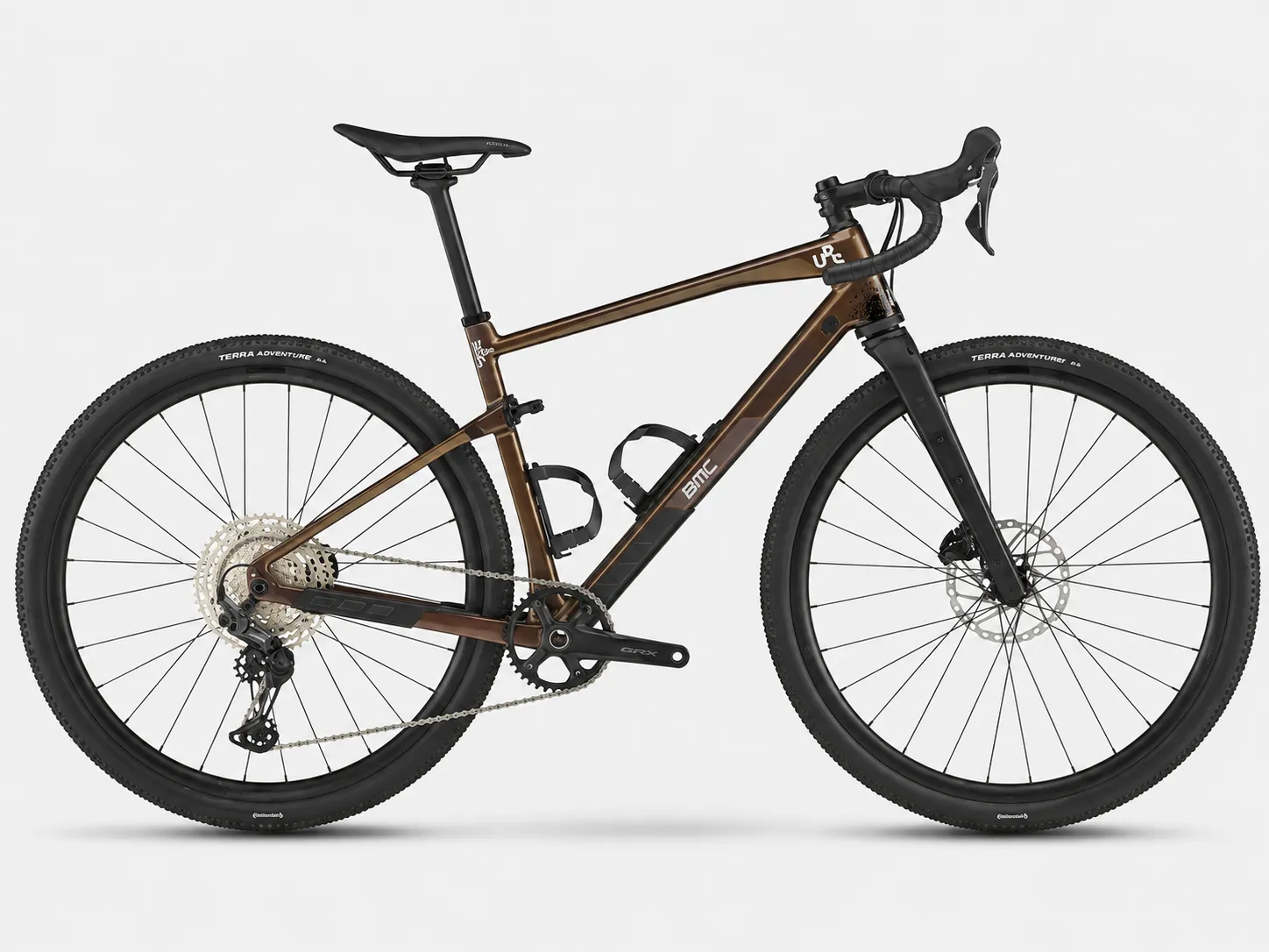 BMC URS 01 LT TWO – Carbon Gravel Bike mit MTT Federgabel (20mm), MTT Hinterbau & Shimano GRX RX610 1x12
