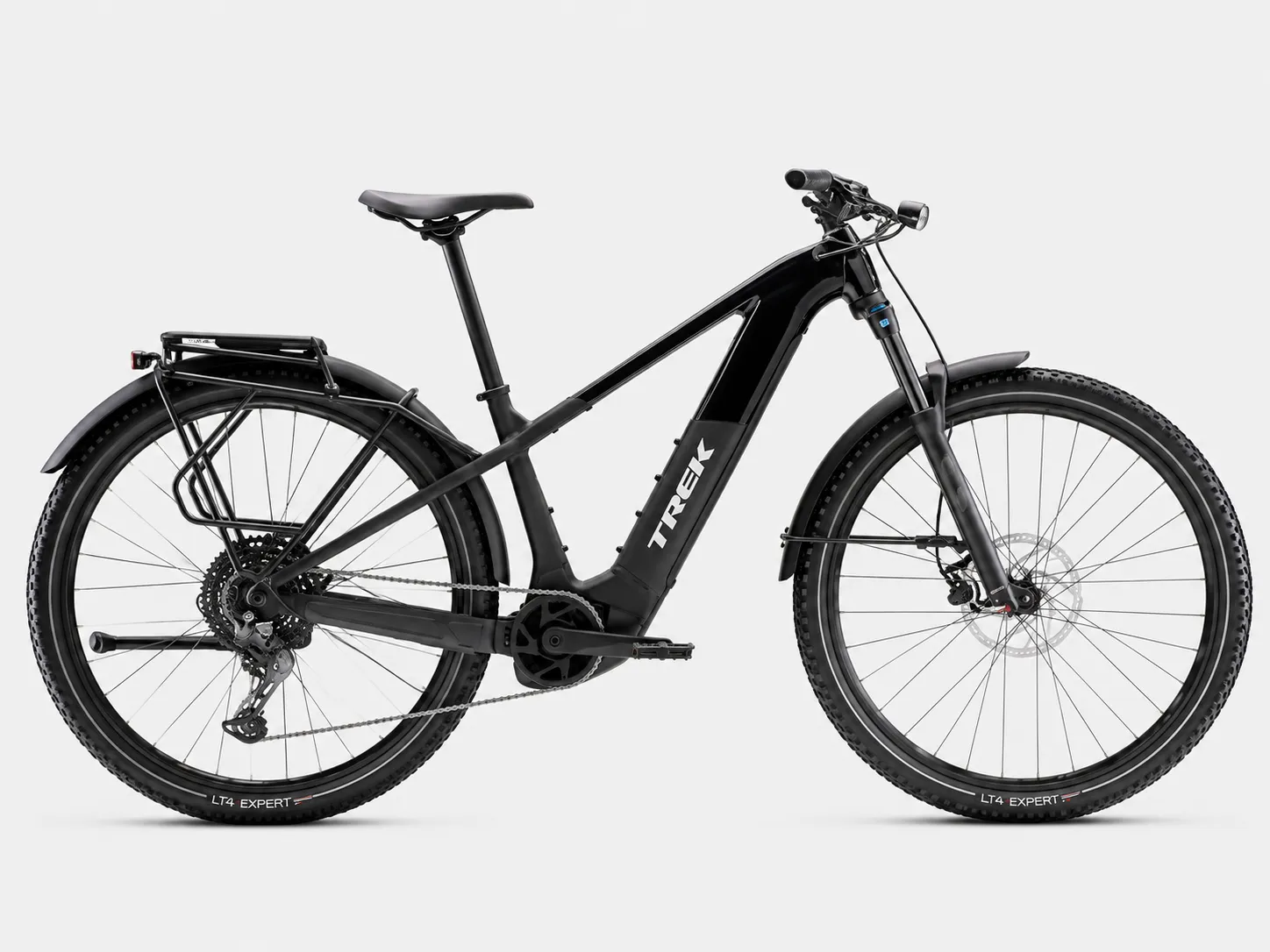 Trek Powerfly+ 4 Equipped Gen 5 (2026) – Voll ausgestattetes E-Hardtail mit Alpha Platinum Aluminium, Bosch Performance CX 600Wh, Shimano CUES 10s & Supernova Lichtanlage