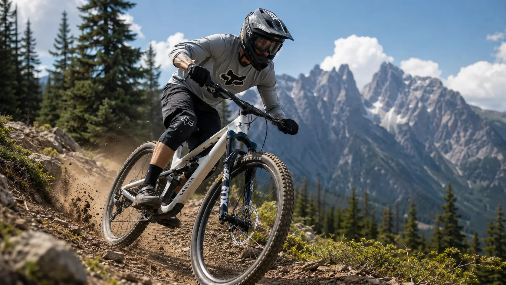 Canyon Spectral CF 8 – High-End Carbon All-Mountain Fully mit FOX 36 Performance Elite 150mm, FOX Float X Performance Elite Dämpfer, Shimano XT 12-Speed & DT Swiss M1900 Laufrädern – Image 5