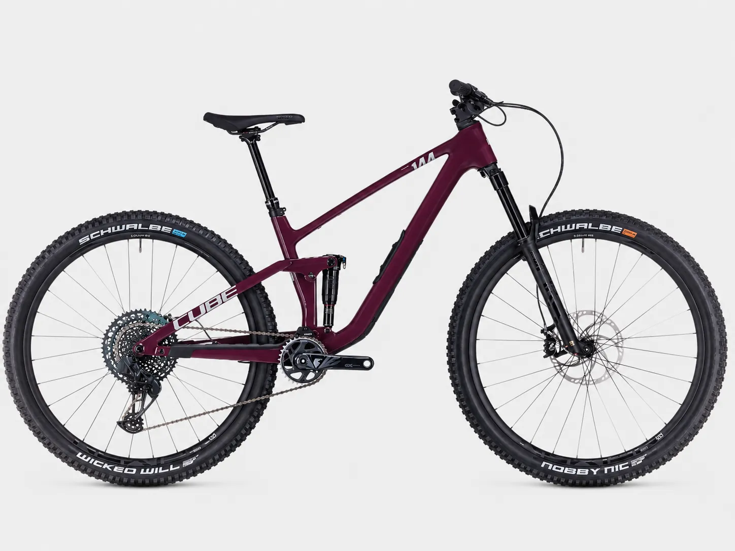 CUBE Stereo ONE44 C:68X SLX – Superlight Carbon Trail-MTB mit RockShox Pike Ultimate, Sram GX Eagle AXS Carbon & Magura MT5