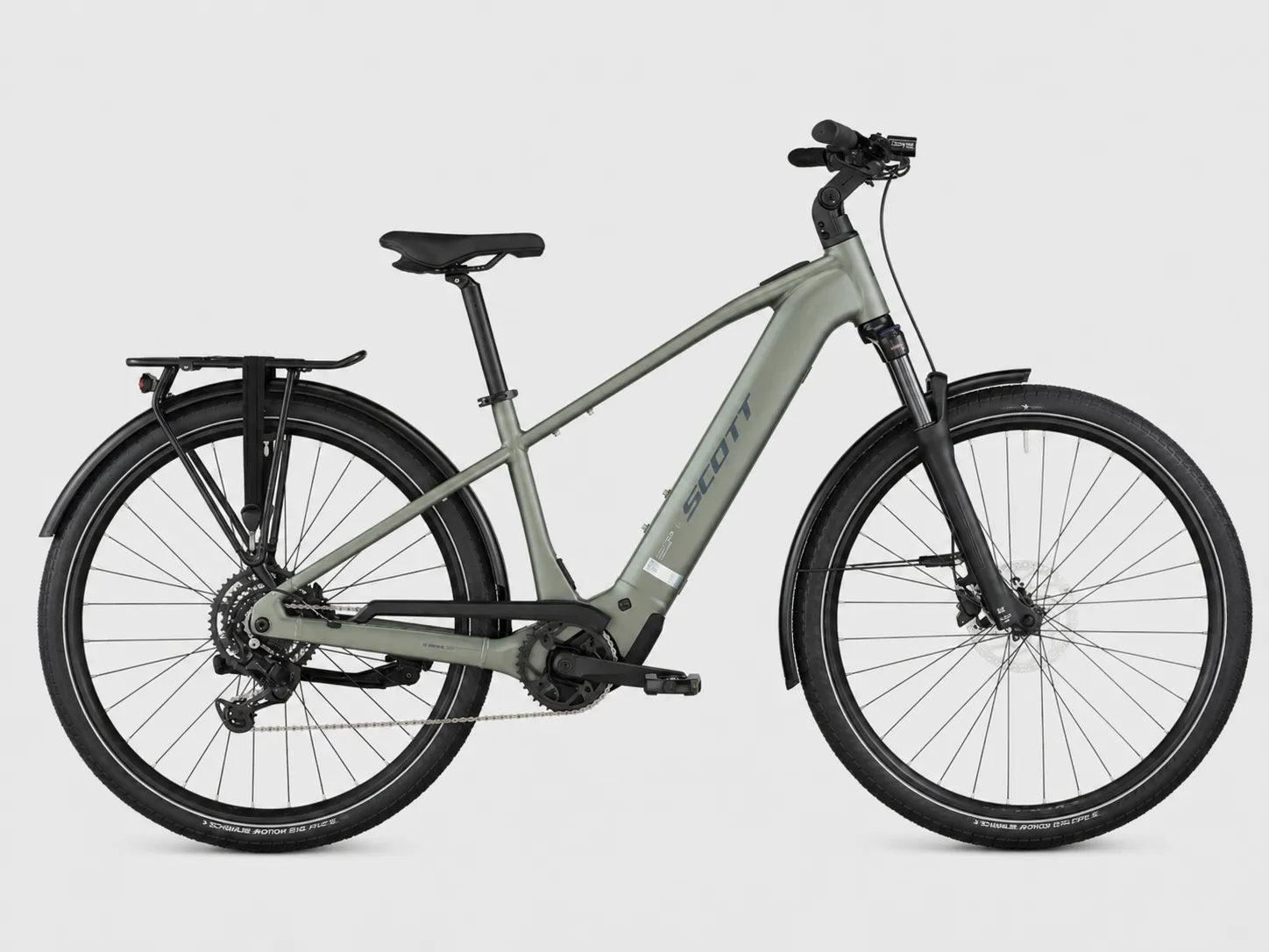 SCOTT Sub Sport 30 – E-Trekkingbike mit Bosch Performance Line, 540Wh Akku, Shimano CUES 9V & Purion 200
