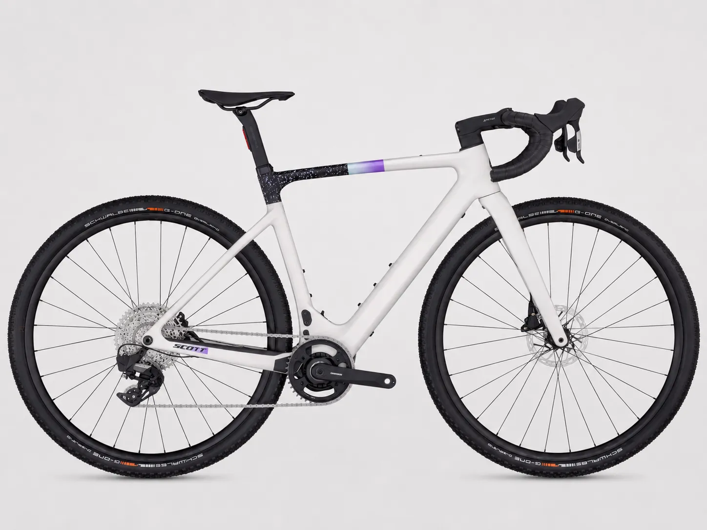 SCOTT Contessa Solace Gravel eRIDE 15 – Carbon E-Gravelbike mit TQ HPR50 (50Nm), SRAM Apex XPLR eTap AXS 12V & 14 kg