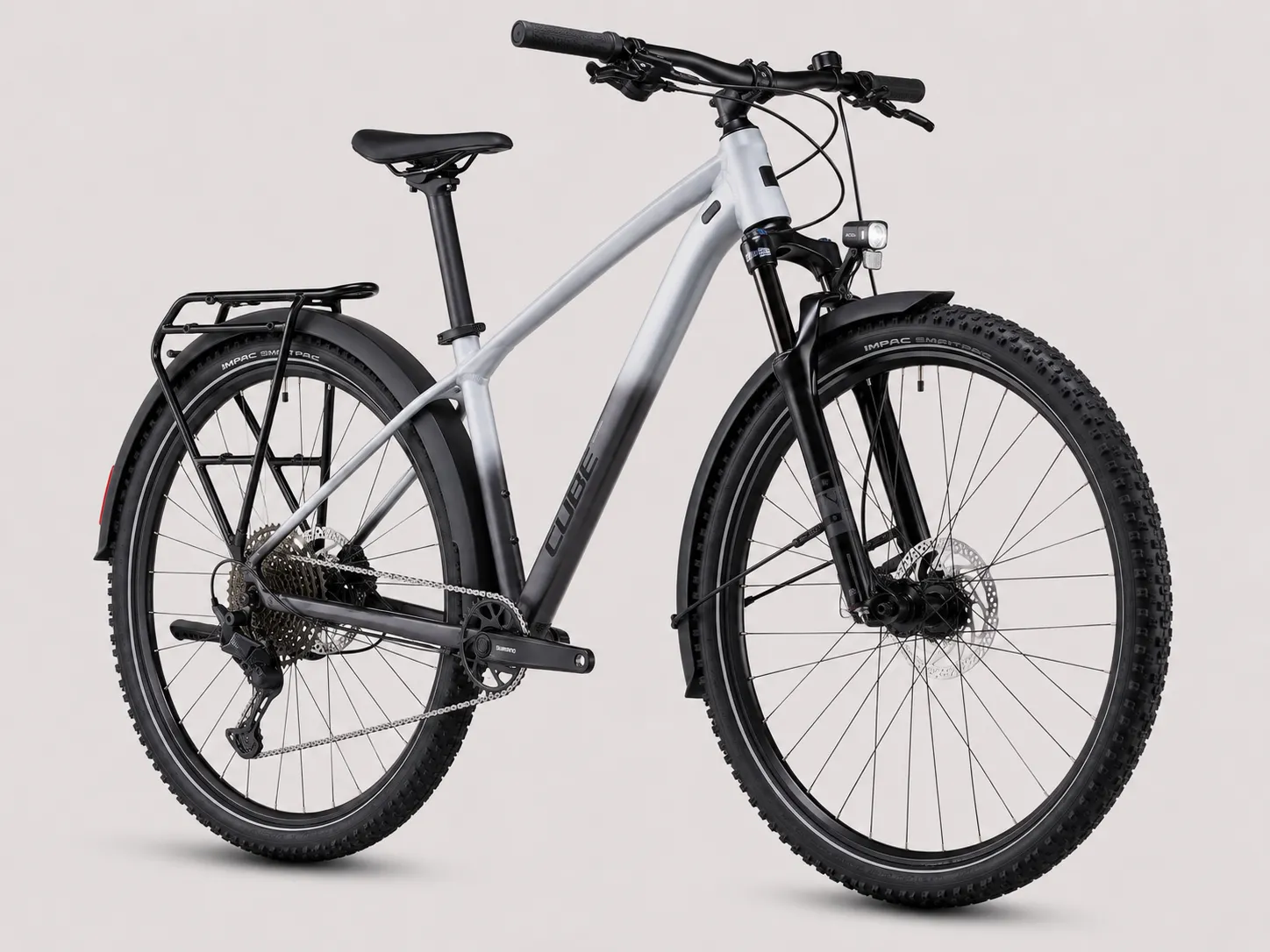 CUBE Aim Pro FE – Fully Equipped Aluminium Hardtail MTB mit SR Suntour XCT 100mm, Shimano Cues 11-Speed Linkglide, Nabendynamo & Schutzblechen – Image 2