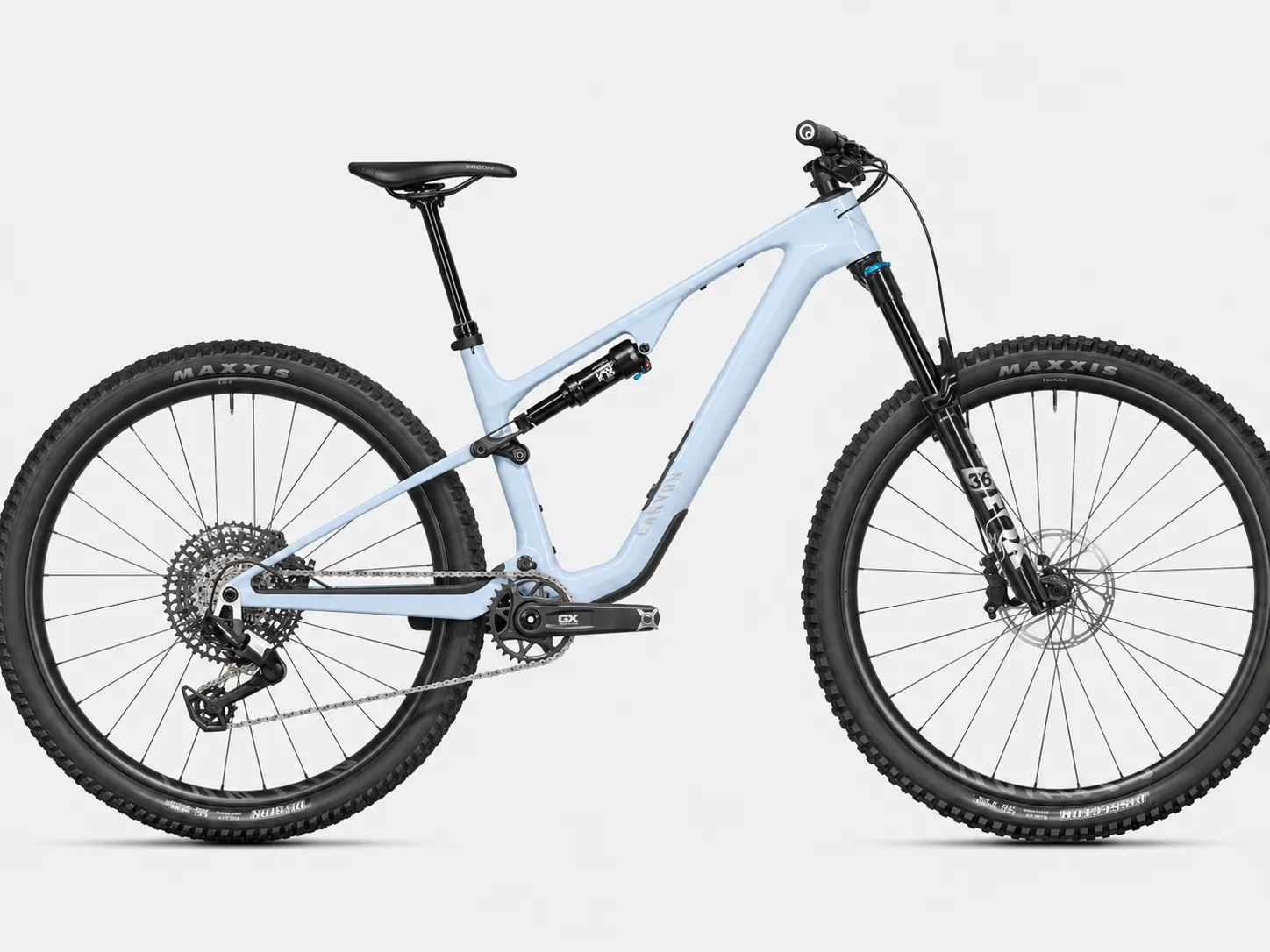 Canyon Lux Trail CF 7 – High-Performance Downcountry Carbon Fully mit FOX 36 SL Performance 140mm, SRAM Eagle 90 Transmission & Canyon XC 30 CF Carbon-Laufrädern