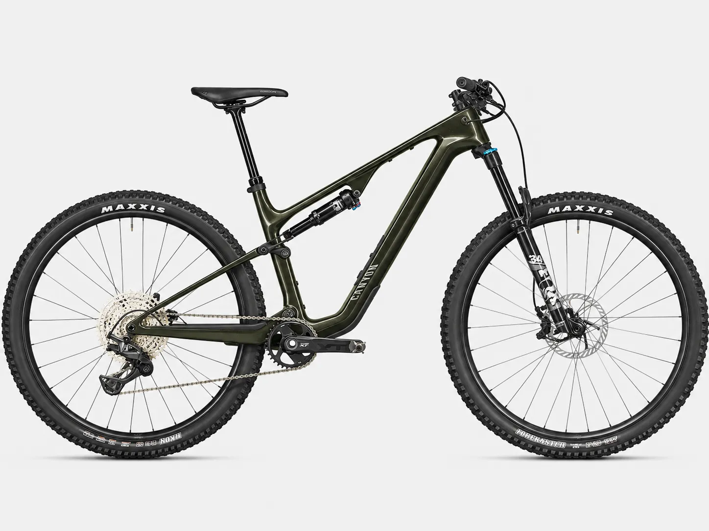 Canyon Lux Trail CF 6 – Downcountry Carbon Fully mit FOX 34 Rhythm 140mm, FOX Float Rhythm Dämpfer & Shimano Deore XT 4-Kolben-Bremsen