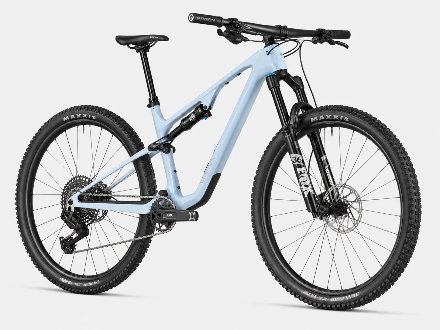 Canyon Lux Trail CF 7 – High-Performance Downcountry Carbon Fully mit FOX 36 SL Performance 140mm, SRAM Eagle 90 Transmission & Canyon XC 30 CF Carbon-Laufrädern – Image 2