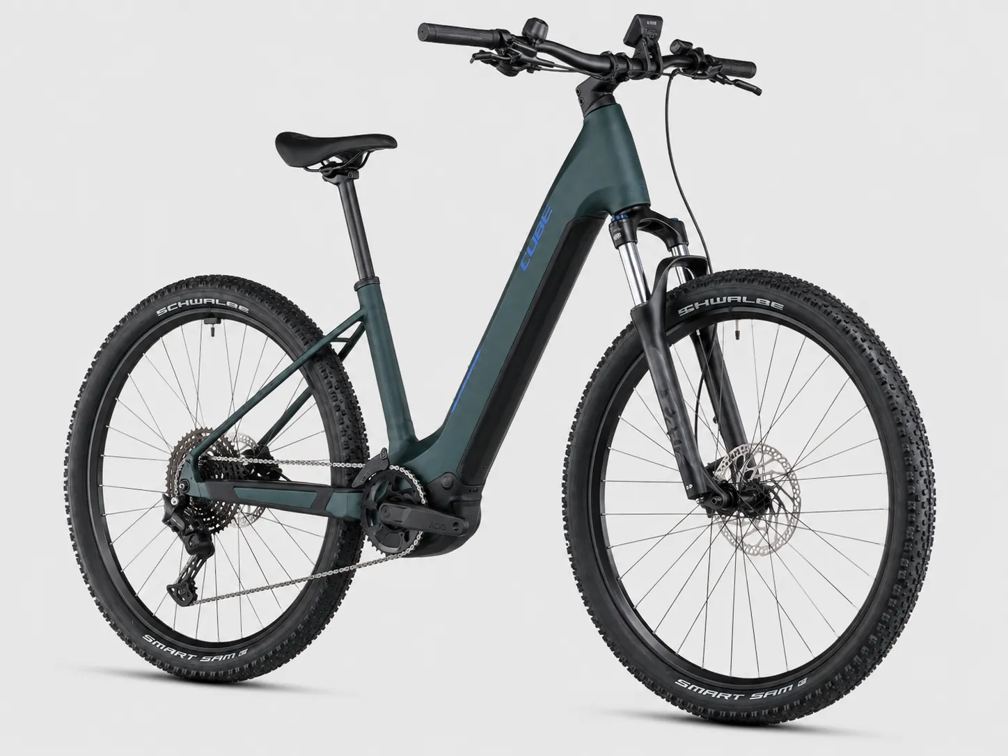 CUBE Reaction Hybrid ONE 800 Easy Entry – E-Hardtail MTB mit Bosch Performance Line CX (BDU38), PowerTube 800Wh, Shimano Cues 1x10 & SR Suntour XCM34 – Image 2
