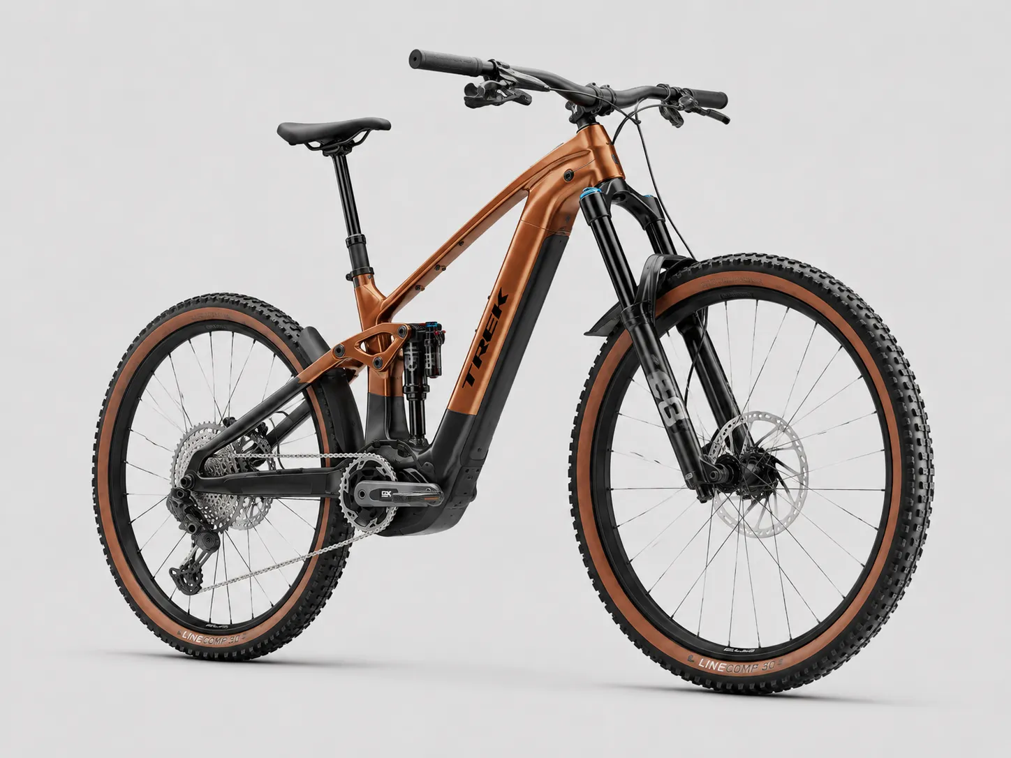 Trek Rail+ 9.8 GX AXS T-Type Gen 5 (2026) – Carbon E-Enduro mit OCLV Mountain Carbon, Bosch CX 800Wh, Fox Performance Elite 38 & SRAM GX Eagle AXS – Image 2
