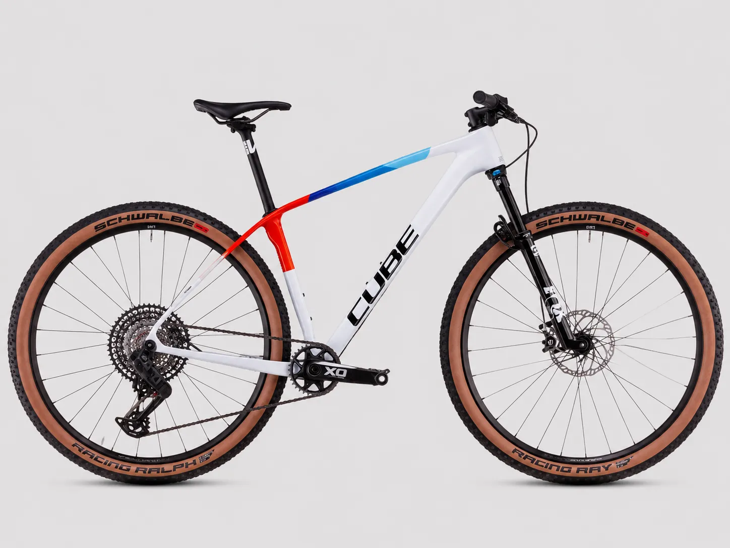 CUBE Reaction C:62 SLX – Carbon Hardtail MTB mit Sram GX/X0 Eagle AXS Transmission, Fox 32 SC Float Performance, Magura MT8 Pro & Unter 10 kg