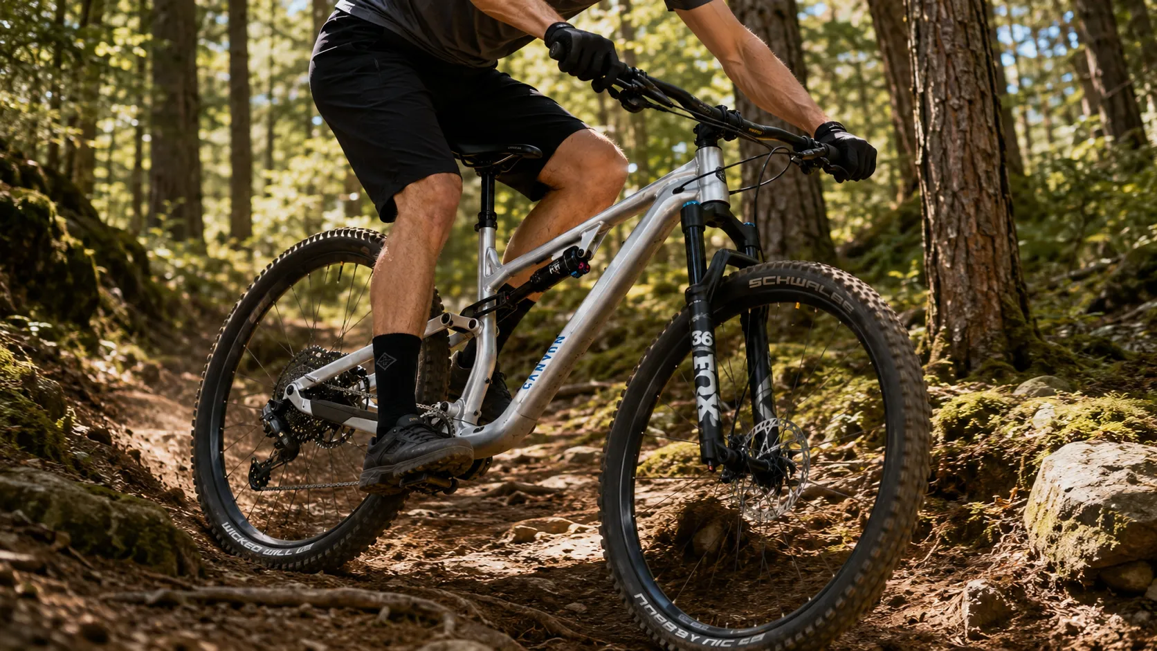 Canyon Neuron 7 – Performance Aluminium Trail Fully mit FOX 36 SL Performance 140mm, FOX Float Performance Dämpfer, kabelloser SRAM S1000 Eagle AXS Transmission & SRAM Motive Bronze Bremsen – Image 5