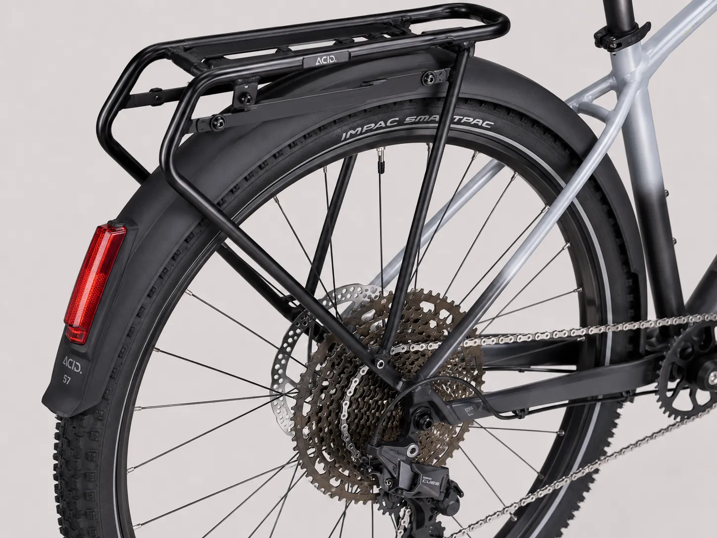 CUBE Aim Pro FE – Fully Equipped Aluminium Hardtail MTB mit SR Suntour XCT 100mm, Shimano Cues 11-Speed Linkglide, Nabendynamo & Schutzblechen – Image 4