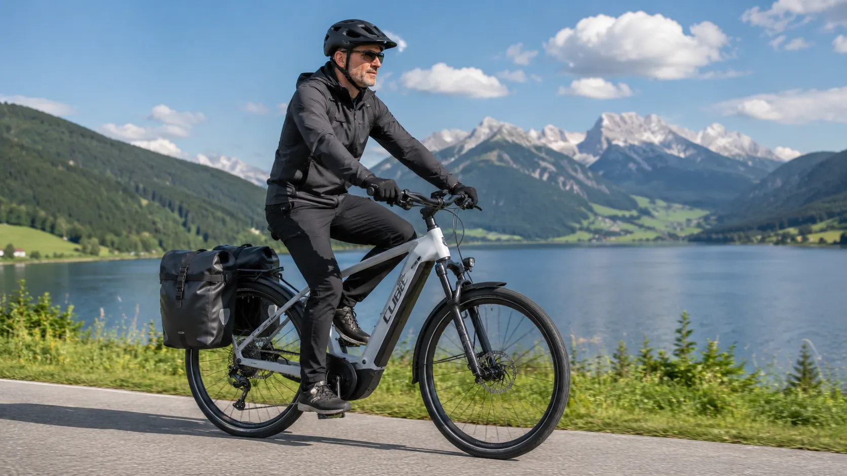 CUBE Kathmandu Hybrid SLX 800 – High-End E-Touring Bike mit Bosch CX (BDU38), PowerTube 800Wh, Fox 34 Float AWL & Shimano XT Di2 1x12 – Image 5