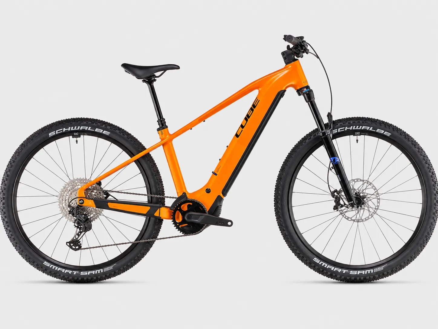 CUBE Reaction Hybrid SLX 800 – High-End E-Hardtail MTB mit Bosch Performance Line CX (BDU38), PowerTube 800Wh, Fox 34 Float AWL & Shimano XT 1x12