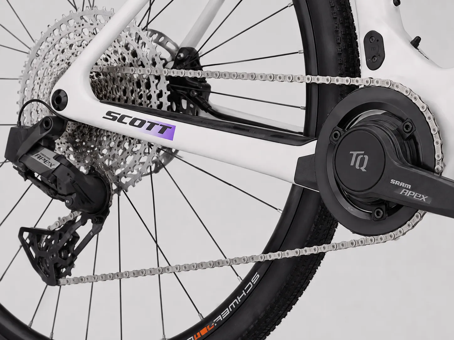 SCOTT Contessa Solace Gravel eRIDE 15 – Carbon E-Gravelbike mit TQ HPR50 (50Nm), SRAM Apex XPLR eTap AXS 12V & 14 kg – Image 4