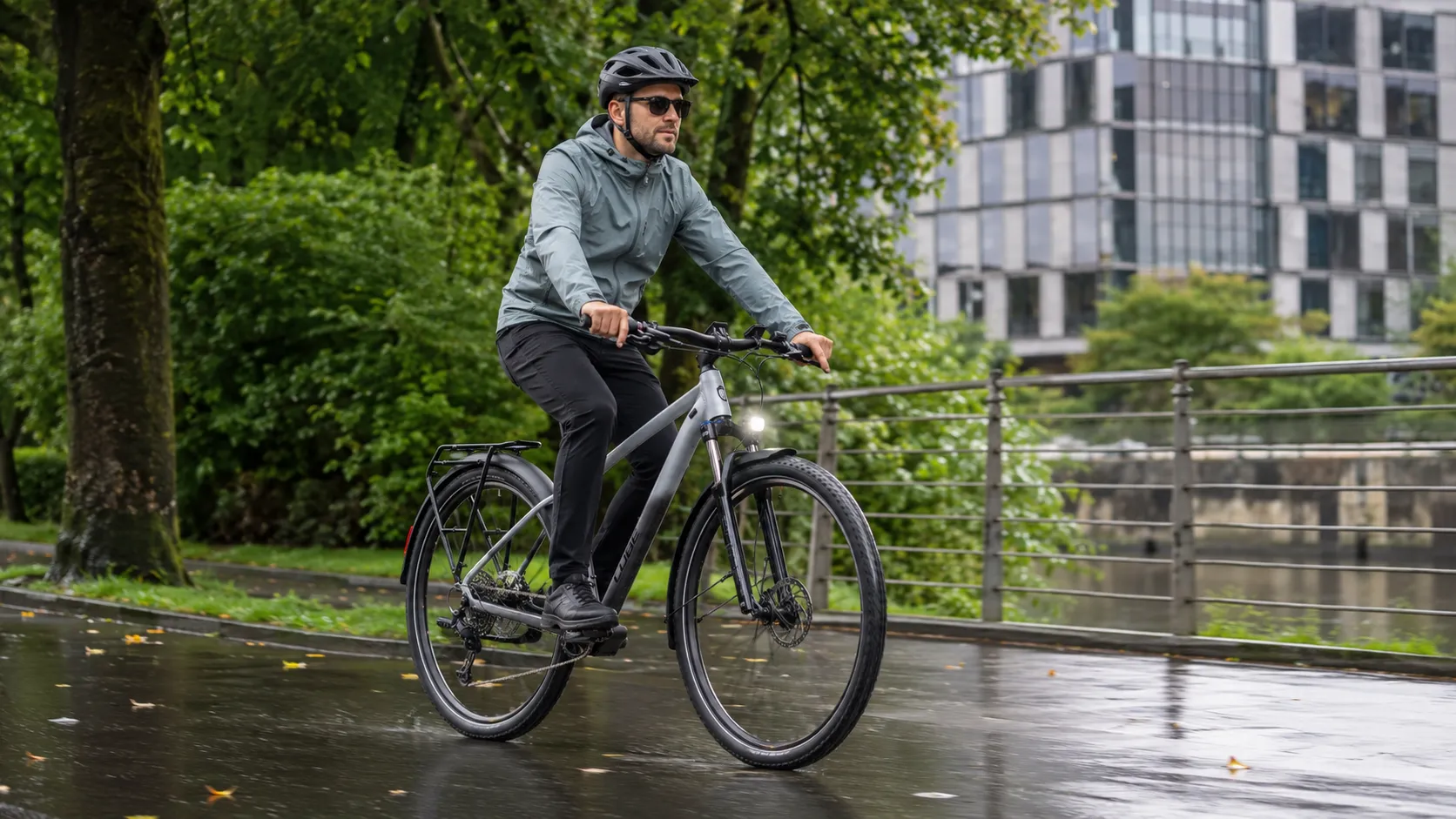 CUBE Aim Pro FE – Fully Equipped Aluminium Hardtail MTB mit SR Suntour XCT 100mm, Shimano Cues 11-Speed Linkglide, Nabendynamo & Schutzblechen – Image 5
