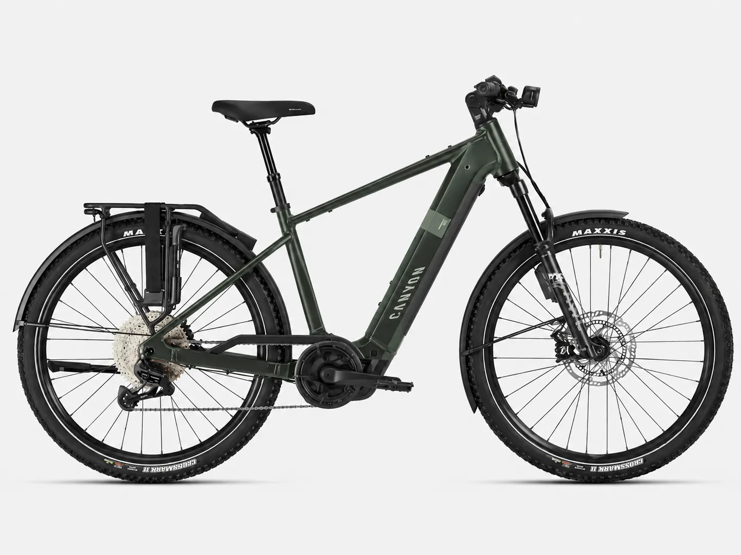 Canyon Pathlite:ON 9 SUV – High-End E-Trekkingbike mit Bosch CX, FOX 34 AWL, Tektro M8000E, Magura ABS & Supernova M99 Mini Pro 2