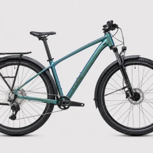 CUBE Aim SLX FE – Voll ausgestattetes Allround-MTB mit SR Suntour XCT 30 AIR 100mm, Shimano XT/Deore 12-Speed, Nabendynamo & Schutzblechen