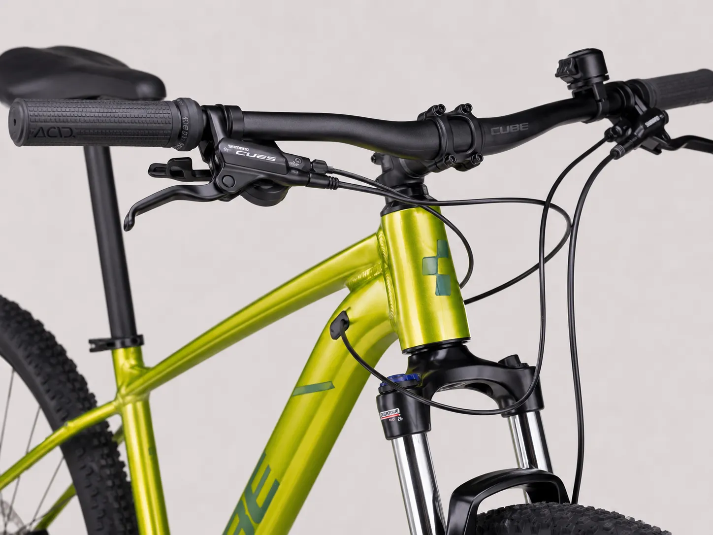 CUBE Aim SLX – Sportliches Aluminium Hardtail MTB mit SR Suntour XCM 100mm Remote Lockout, Shimano Cues 11-Speed & Schwalbe Smart Sam – Image 3