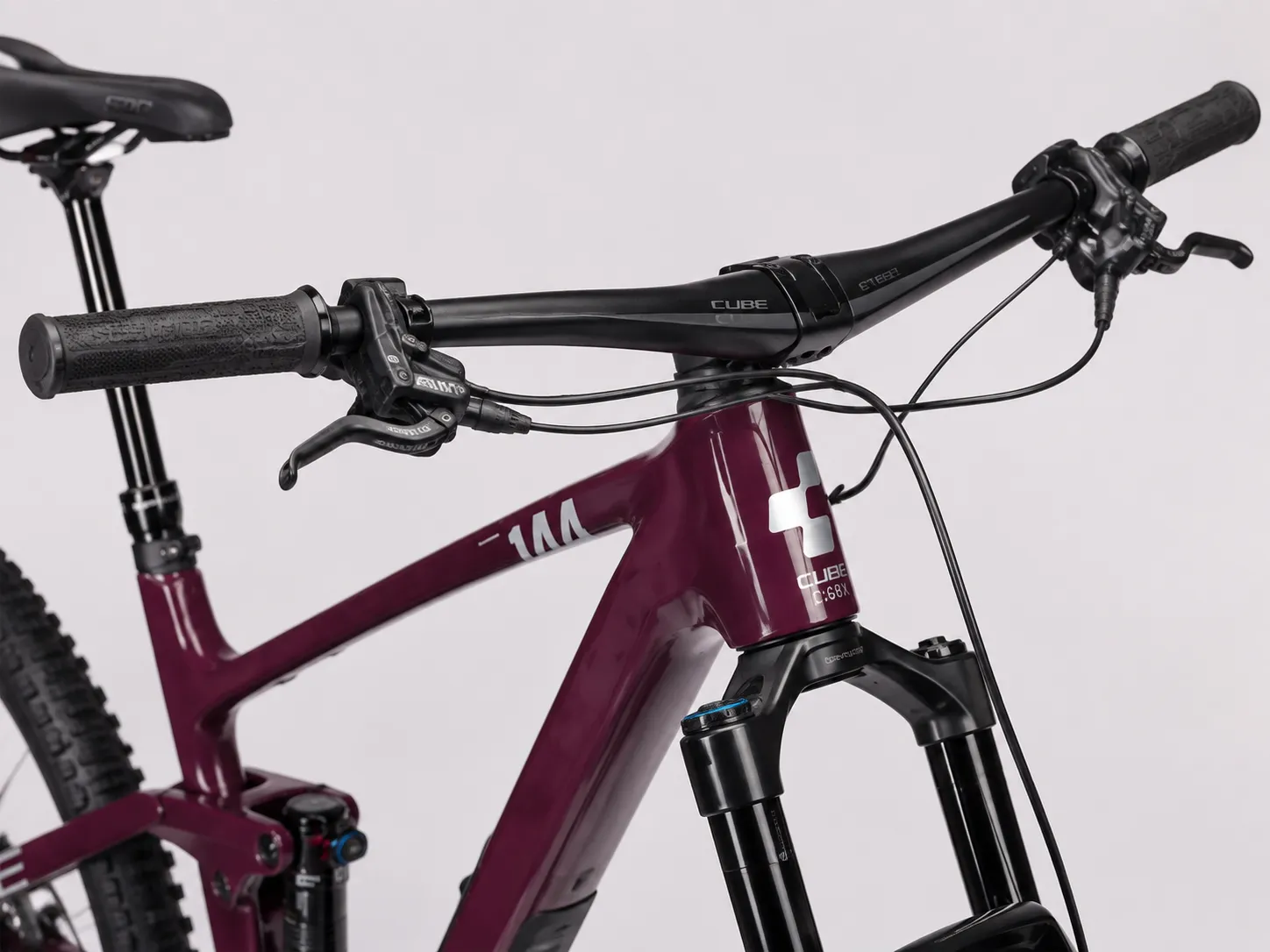 CUBE Stereo ONE44 C:68X SLX – Superlight Carbon Trail-MTB mit RockShox Pike Ultimate, Sram GX Eagle AXS Carbon & Magura MT5 – Image 3