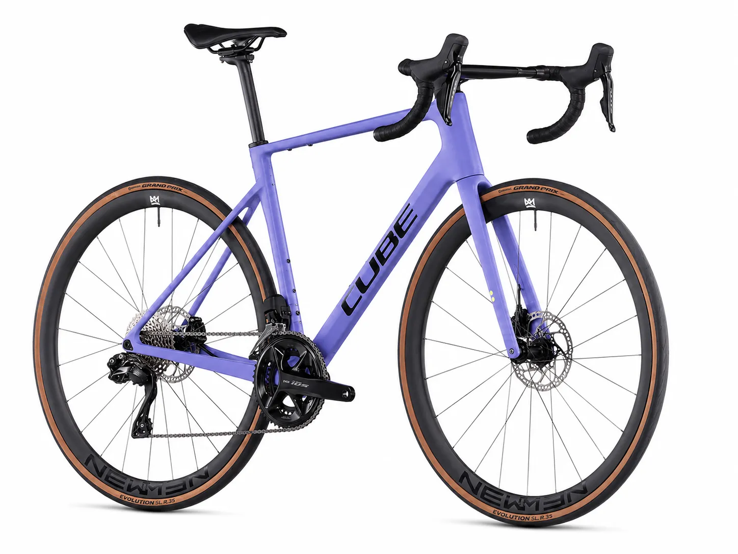 CUBE Attain C:62 SLX – High-End Carbon-Endurance-Rennrad mit Shimano 105 Di2 2x12, Newmen Carbon Cockpit & Newmen Evolution R.35 Laufrädern – Bild 2