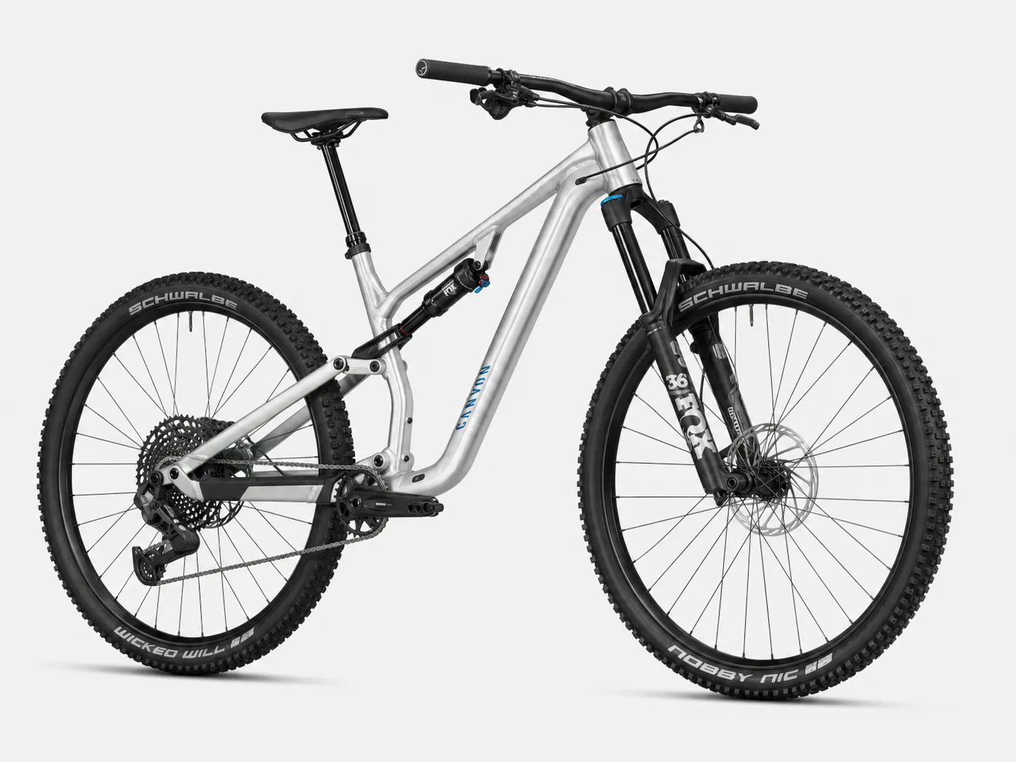 Canyon Neuron 7 – Performance Aluminium Trail Fully mit FOX 36 SL Performance 140mm, FOX Float Performance Dämpfer, kabelloser SRAM S1000 Eagle AXS Transmission & SRAM Motive Bronze Bremsen – Image 2