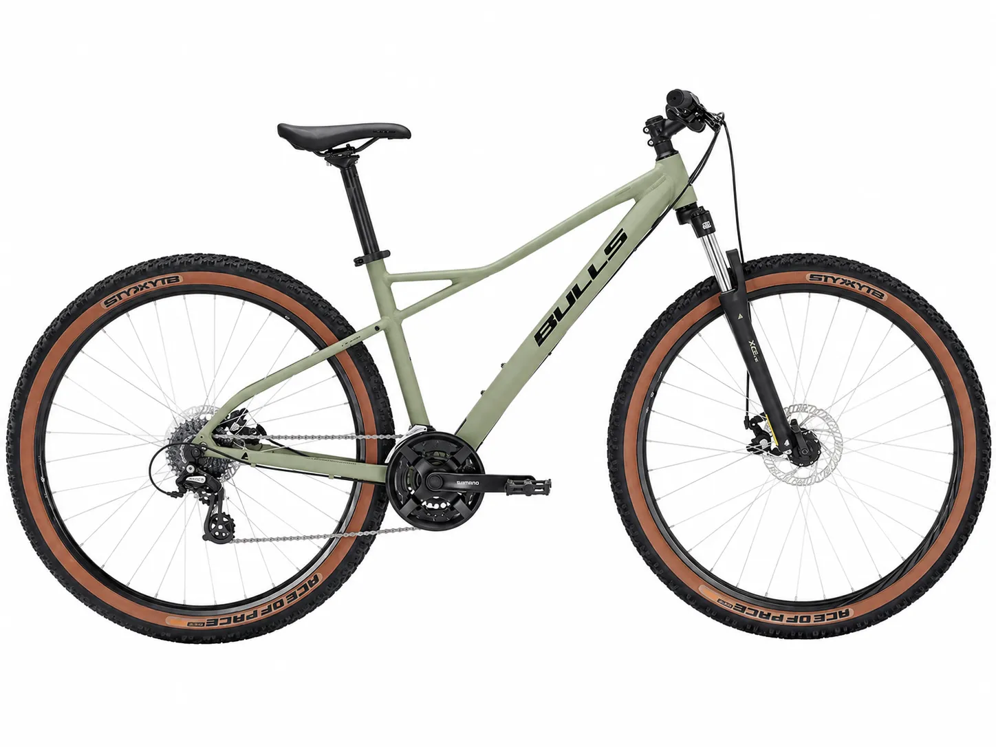 BULLS Sharptail 2 27,5" – Robustes Einstiegs-Hardtail MTB mit SR Suntour XCE-28 100mm, Shimano Altus/Tourney 24-Speed & Tektro mechanischen Disc Brakes