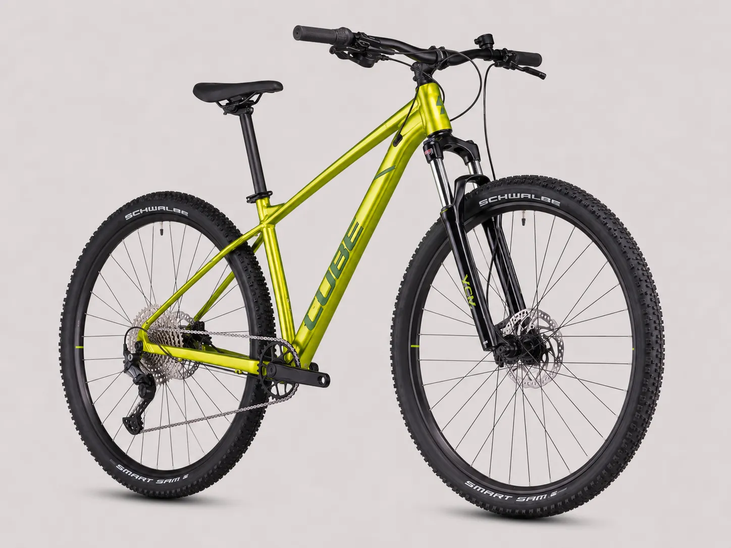 CUBE Aim SLX – Sportliches Aluminium Hardtail MTB mit SR Suntour XCM 100mm Remote Lockout, Shimano Cues 11-Speed & Schwalbe Smart Sam – Image 2